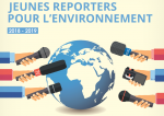 Appel à projet Jeunes Reporters pour l'Environnement